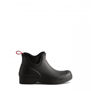 Hunter Boots PLAY Neoprene Chelsea Boots Black | 05324-ZNCD