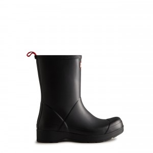 Hunter Boots PLAY Rain Boots Black | 61925-QHYV