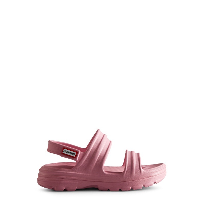 Hunter Boots BLOOM Sandals Pink Fizz | 74623-BCOE