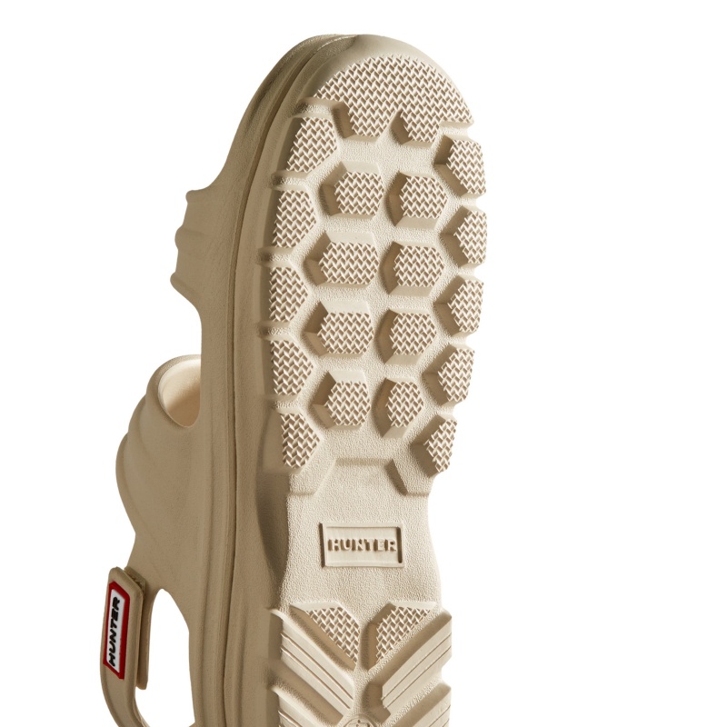 Hunter Boots BLOOM Sandals Soft Sand | 58203-WHJX