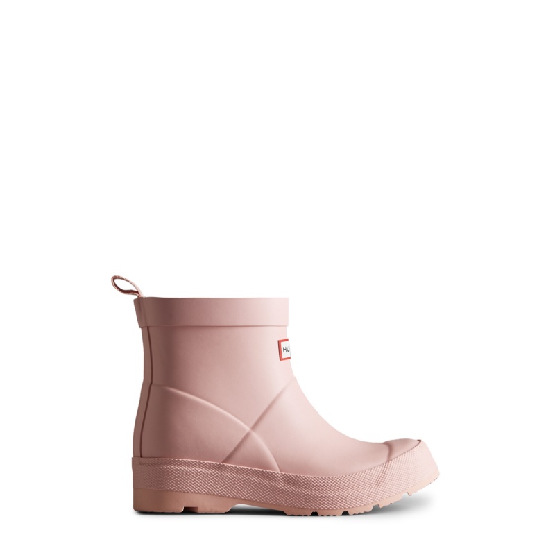Hunter Boots Big Kids PLAY Rain Boots Azalea Pink | 39485-XKCB