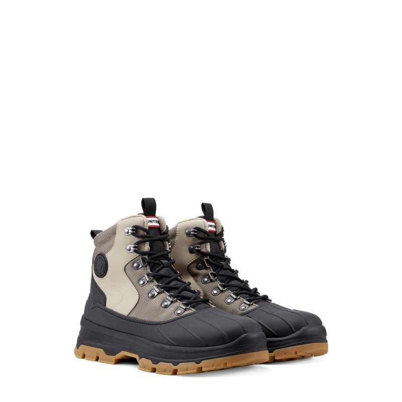 Hunter Boots Explorer Duck Boots Fjord/Alloy/Black/Gum | 95638-PZNL