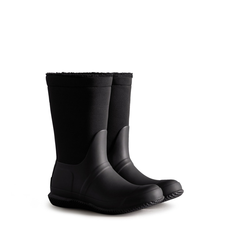 Hunter Boots Indoor/Outdoor Insulated Shoes Black | 45896-TPLG