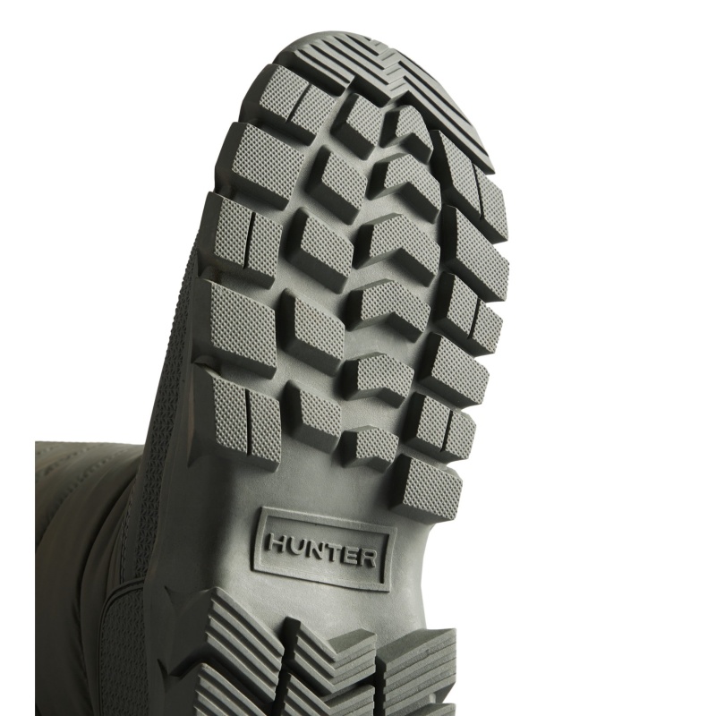 Hunter Boots Intrepid Insulated Tall Snow Boots Urban Grey | 06147-BTPC