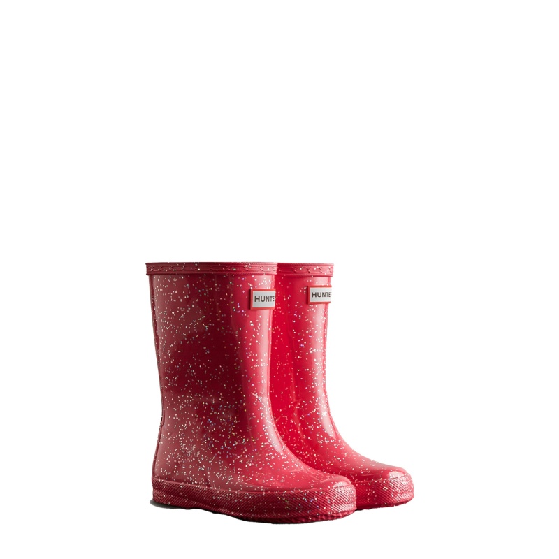 Hunter Boots Kids First Giant Glitter Rain Boots Thrift | 50748-WZOT
