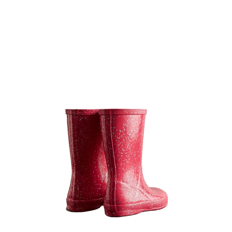 Hunter Boots Kids First Giant Glitter Rain Boots Thrift | 50748-WZOT