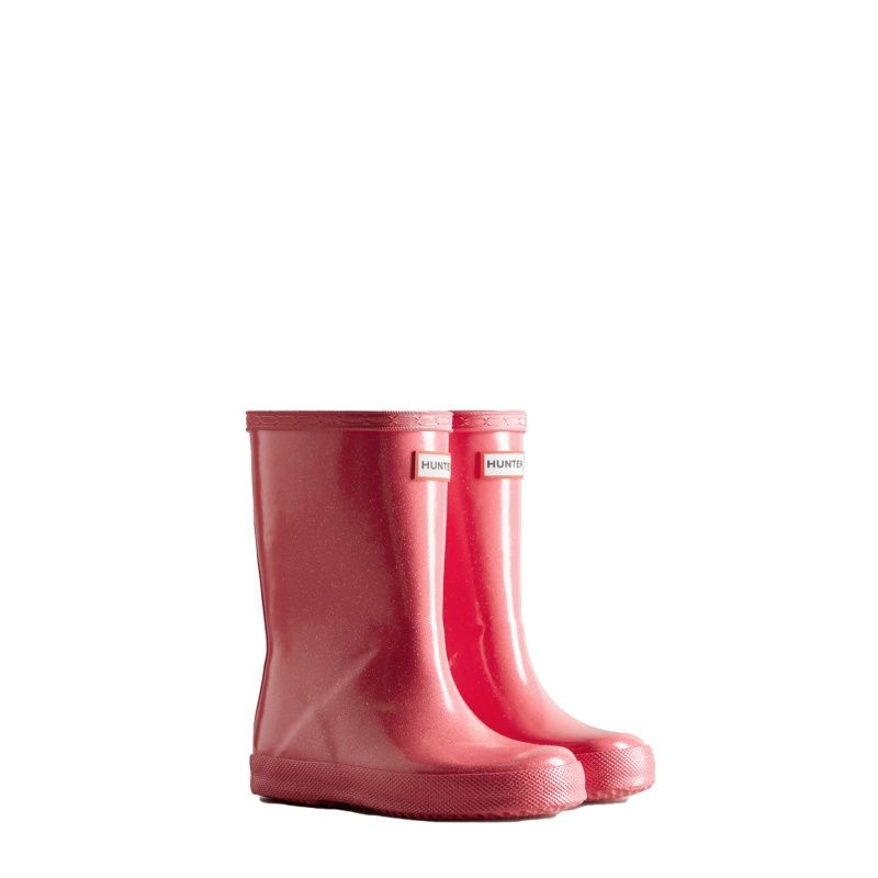 Hunter Boots Kids First Starcloud Rain Boots Arcade Pink | 53891-NPOL