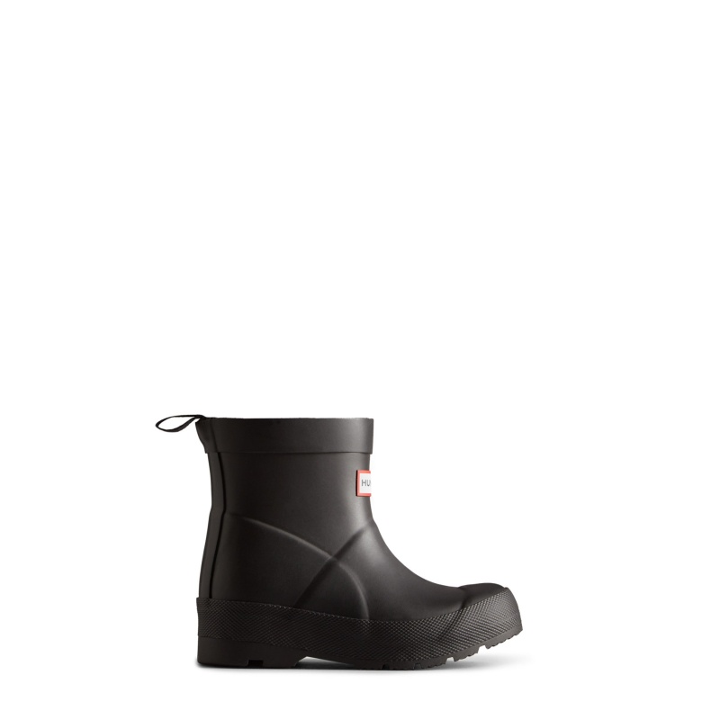Hunter Boots Little Kids PLAY Rain Boots Black | 93425-YJIV