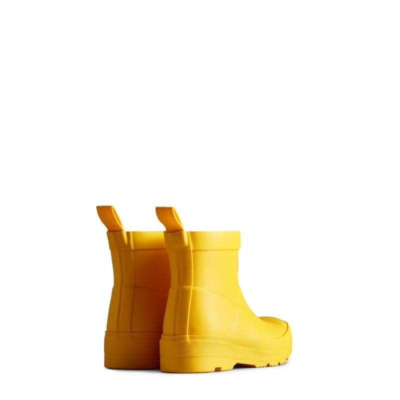 Hunter Boots Little Kids PLAY Rain Boots Yellow | 04269-SAVC