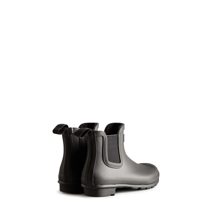 Hunter Boots Original Insulated Chelsea Boots Black | 21365-ISJV