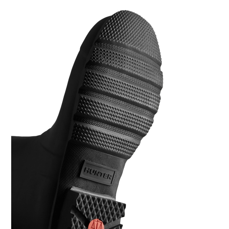 Hunter Boots Original Insulated Short Rain Boots Black | 29478-LXYK