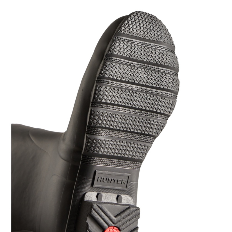 Hunter Boots Original Insulated Short Rain Boots Black | 05132-OPAI