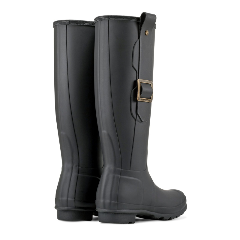 Hunter Boots Original Tall Rain Boots Black | 93458-QWFZ