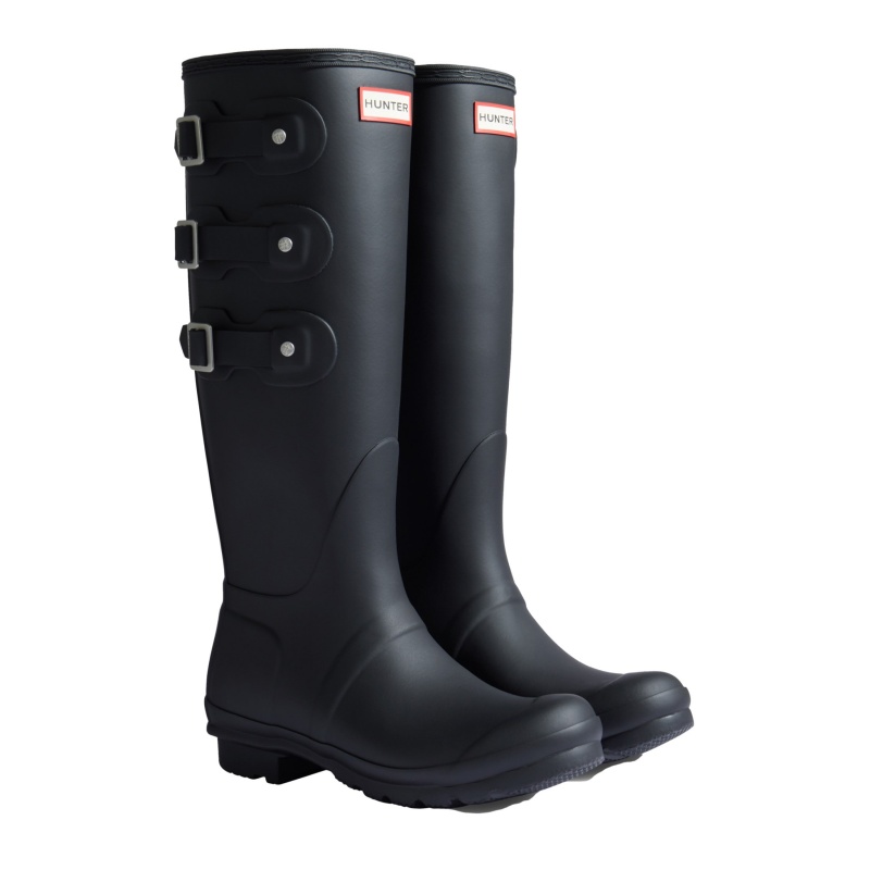 Hunter Boots Original Tall Rain Boots Black | 72840-XCKA