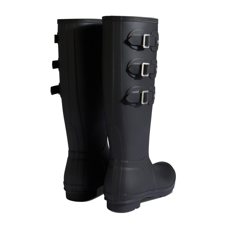 Hunter Boots Original Tall Rain Boots Black | 72840-XCKA