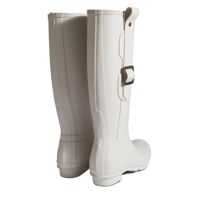 Hunter Boots Original Tall Rain Boots White Willow | 52638-IXFB