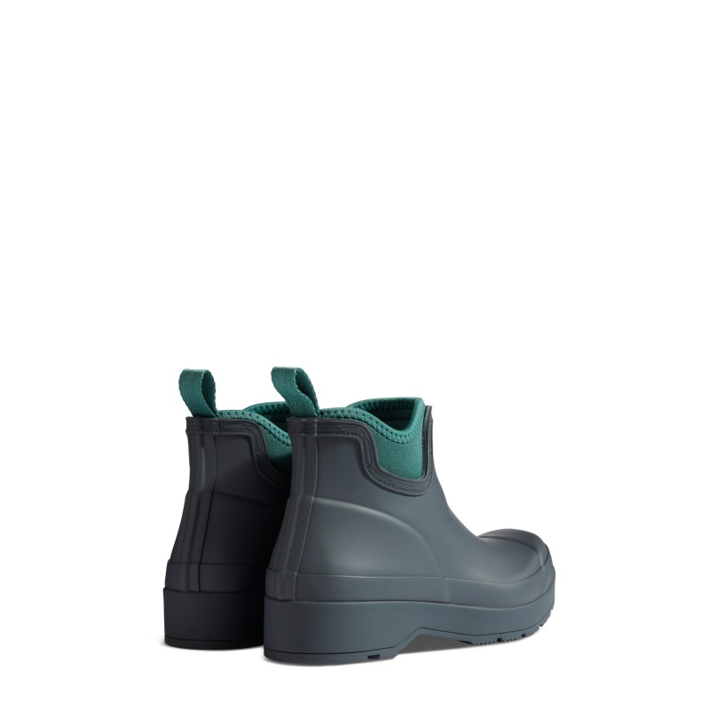 Hunter Boots PLAY Neoprene Rain Boots Noctis/Teal Tempo | 47390-EKDJ