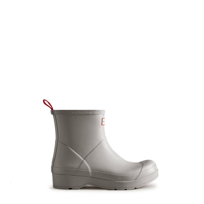 Hunter Boots PLAY Short Rain Boots Zinc | 58172-GMWK