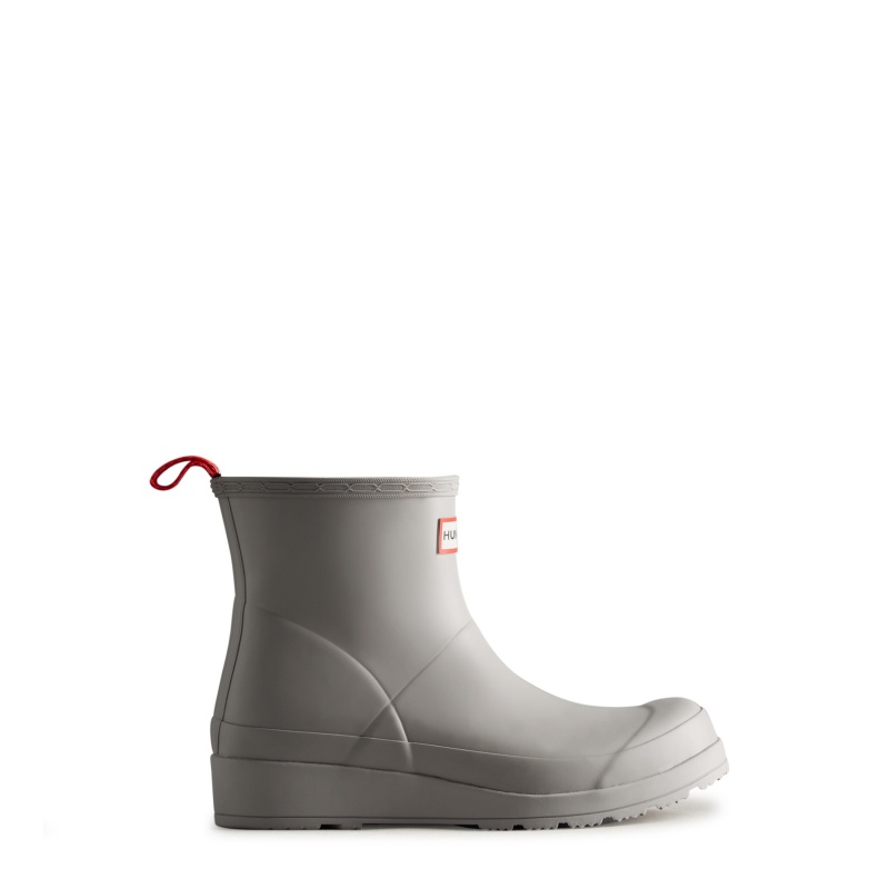 Hunter Boots PLAY Short Rain Boots Zinc | 67902-RQSE