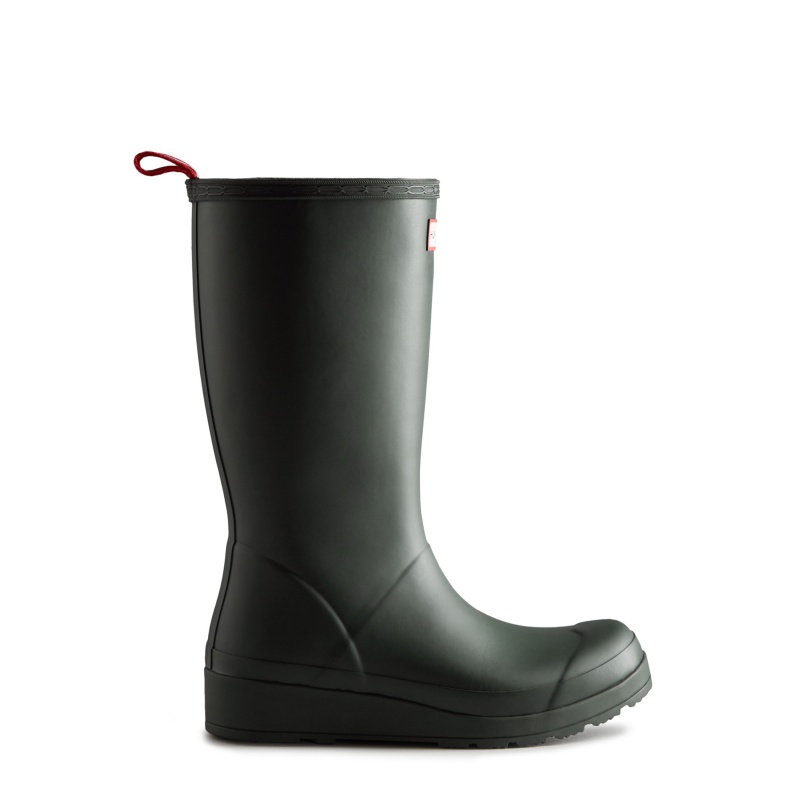 Hunter Boots PLAY Tall Rain Boots Arctic Moss | 12864-WGZI