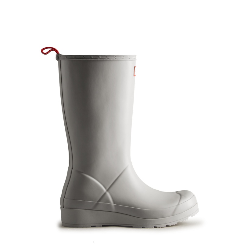 Hunter Boots PLAY Tall Rain Boots Zinc | 39607-OKMA