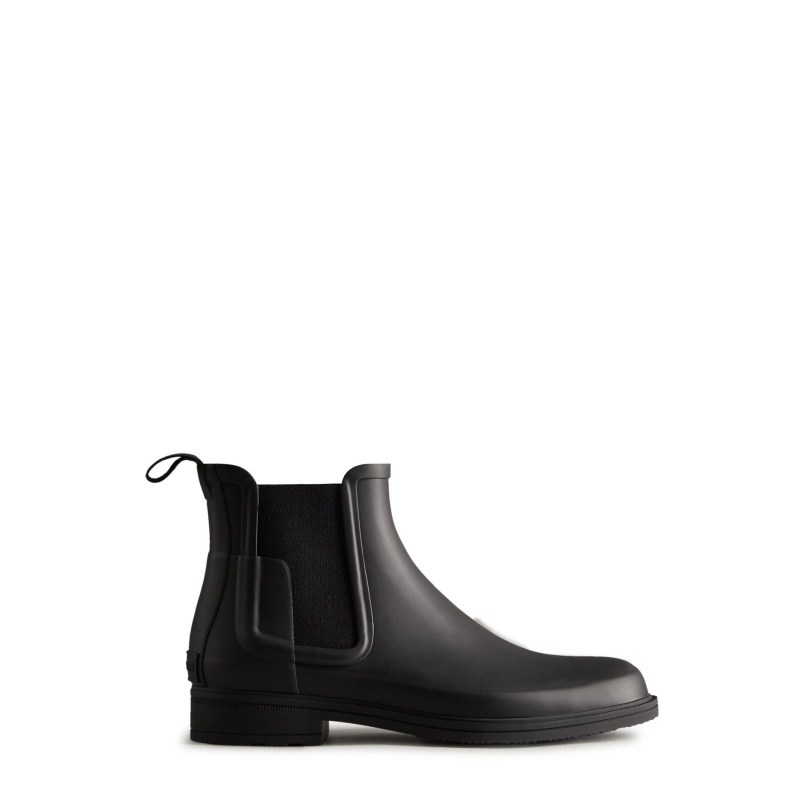Hunter Boots Refined Slim Fit Chelsea Boots Black | 35716-XVQF